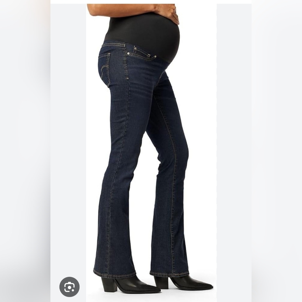 Levi's Signature Gold Maternity Bootcut.  Sz S.  EUC.